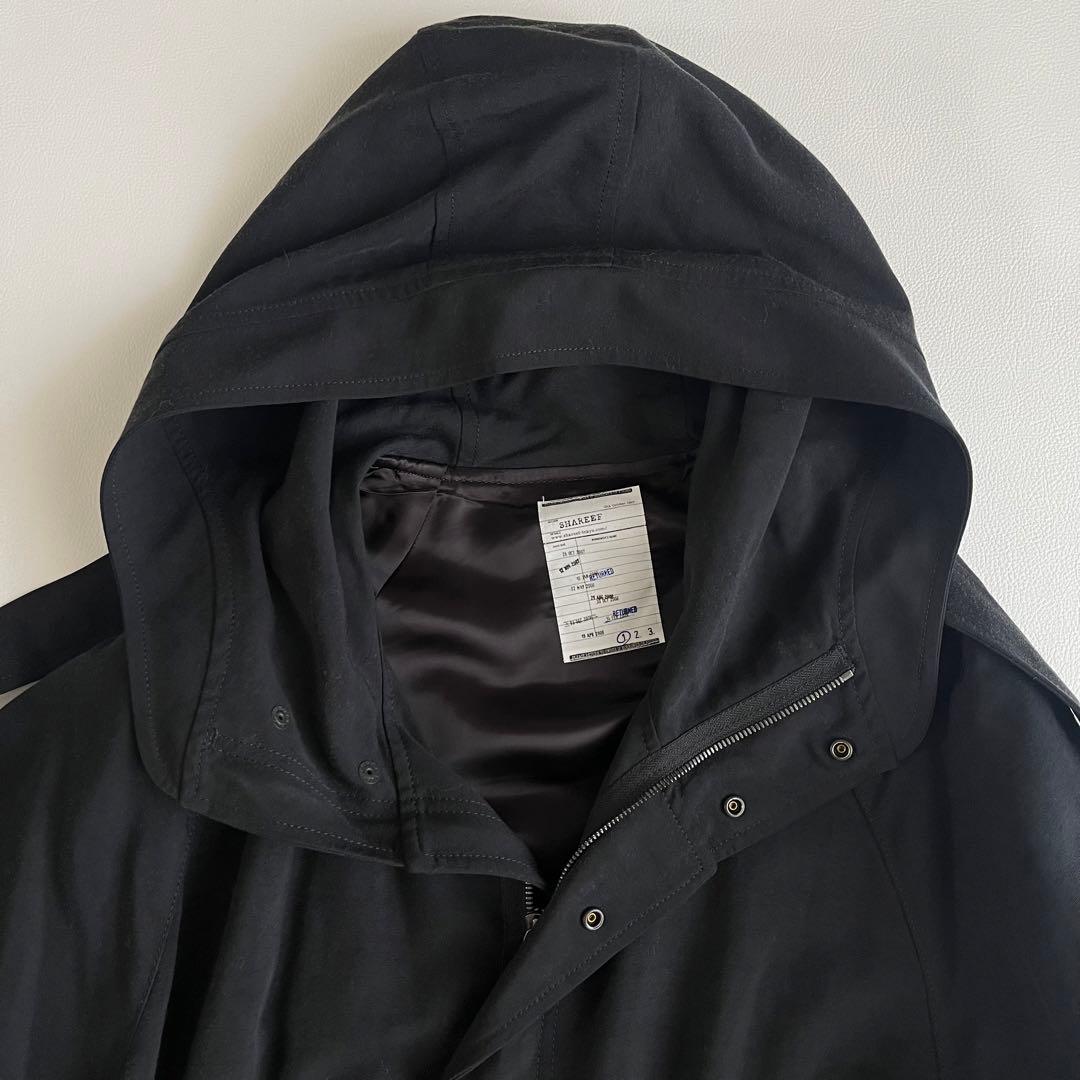 定価10万　シャリーフ　2way モッズコート　チャーム　ベルト　2017AW