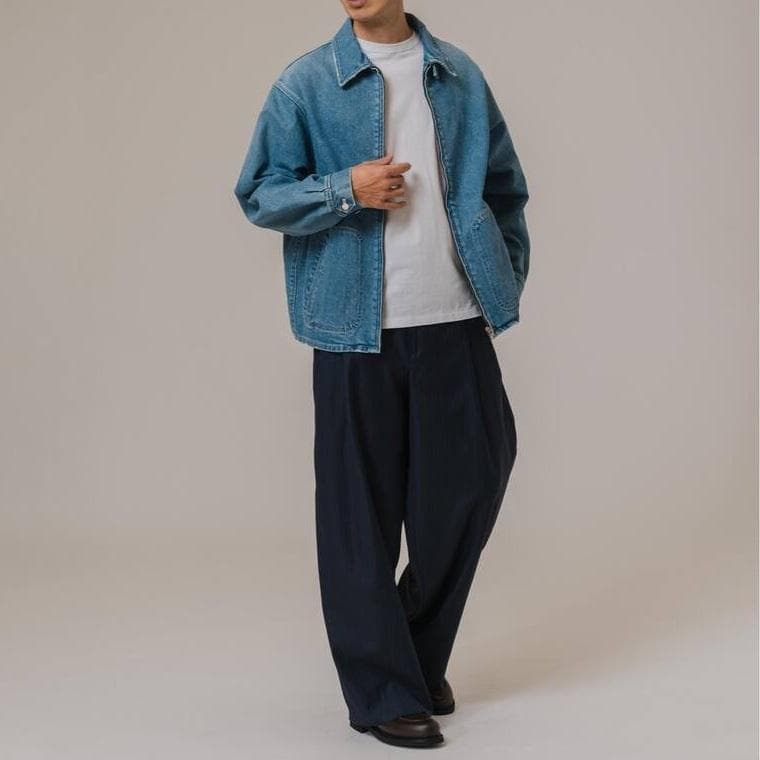 EDIFICE LA BOUCLE Loro Piana ワイドパンツ