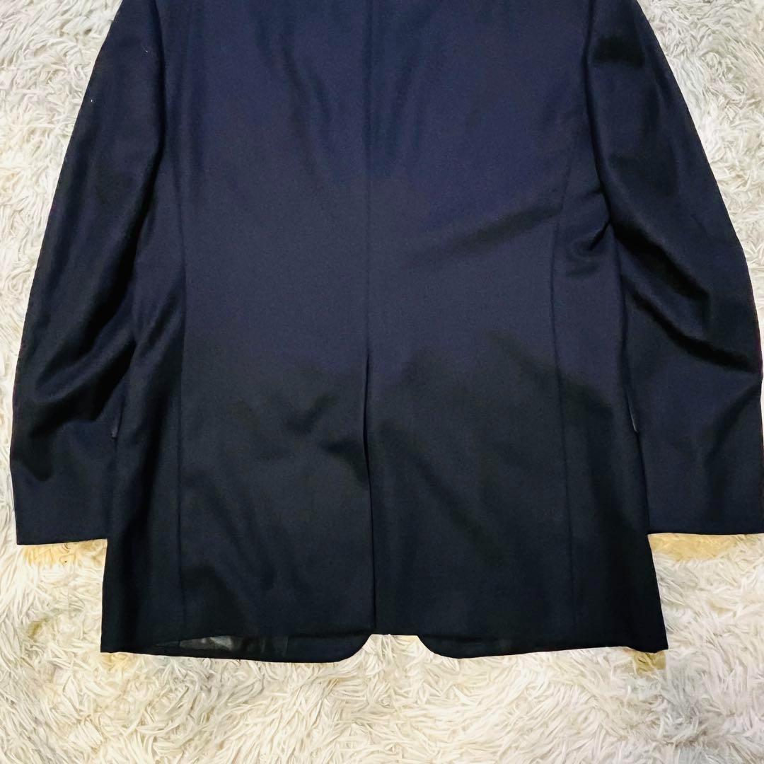 【極美品】 バーバリーズ ネイビー L セットアップ ジャケパン ゴールドボタン