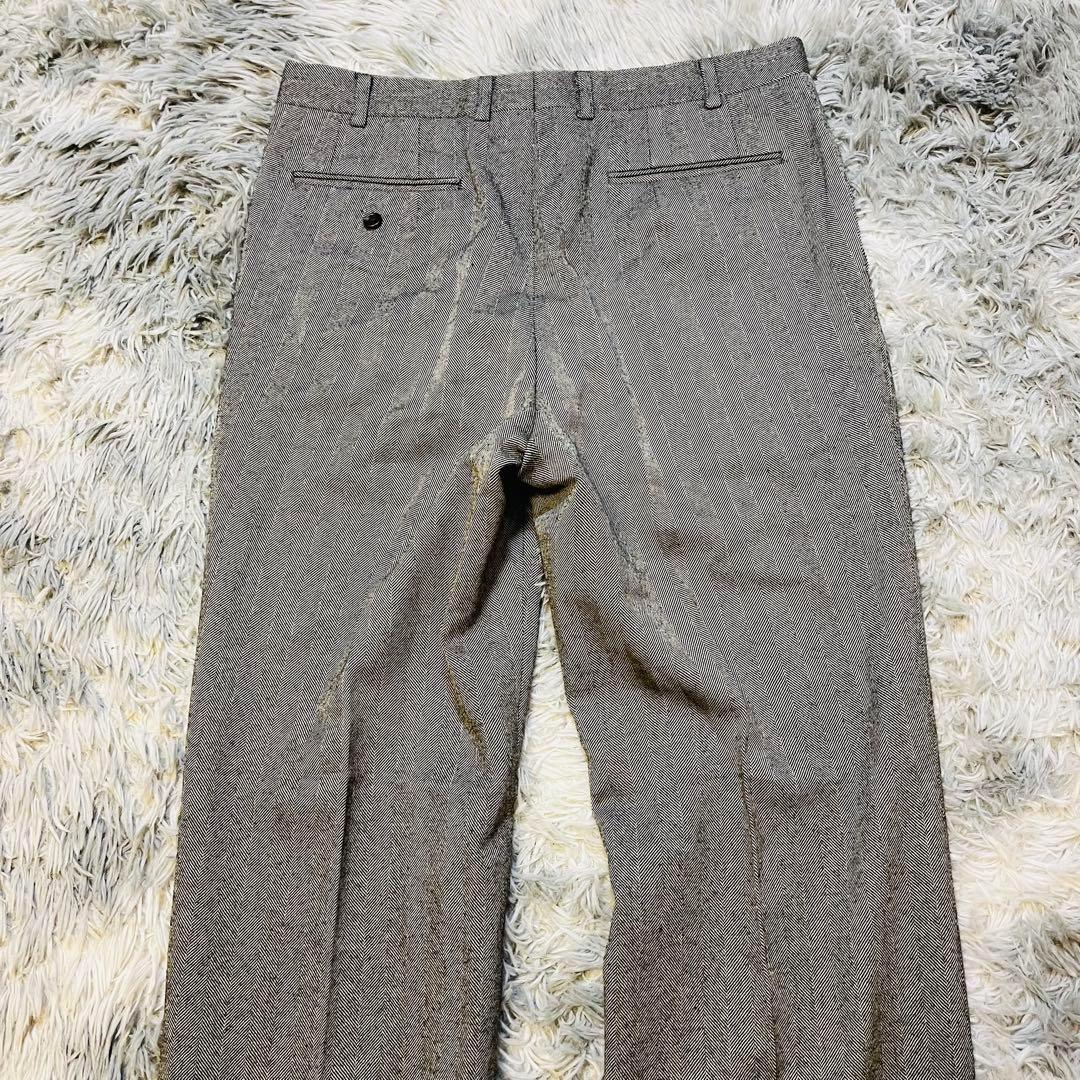 【極美品】 バーバリーズ ネイビー L セットアップ ジャケパン ゴールドボタン