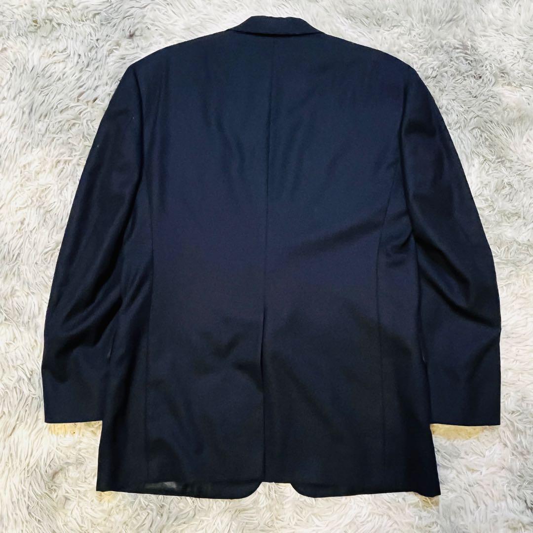 【極美品】 バーバリーズ ネイビー L セットアップ ジャケパン ゴールドボタン