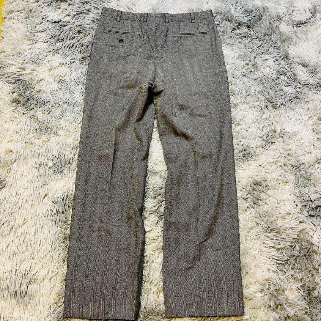 【極美品】 バーバリーズ ネイビー L セットアップ ジャケパン ゴールドボタン