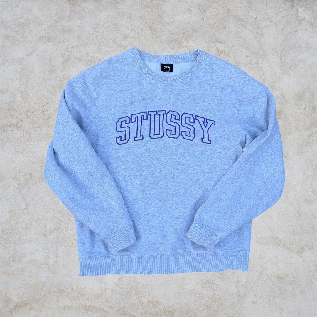 STUSSY グレー スウェット