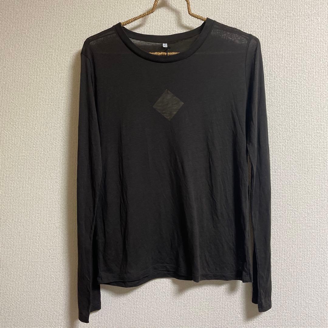 m*i様 【新品】BASERANGE バンブーロングスリーブプルオーバー ブラウ