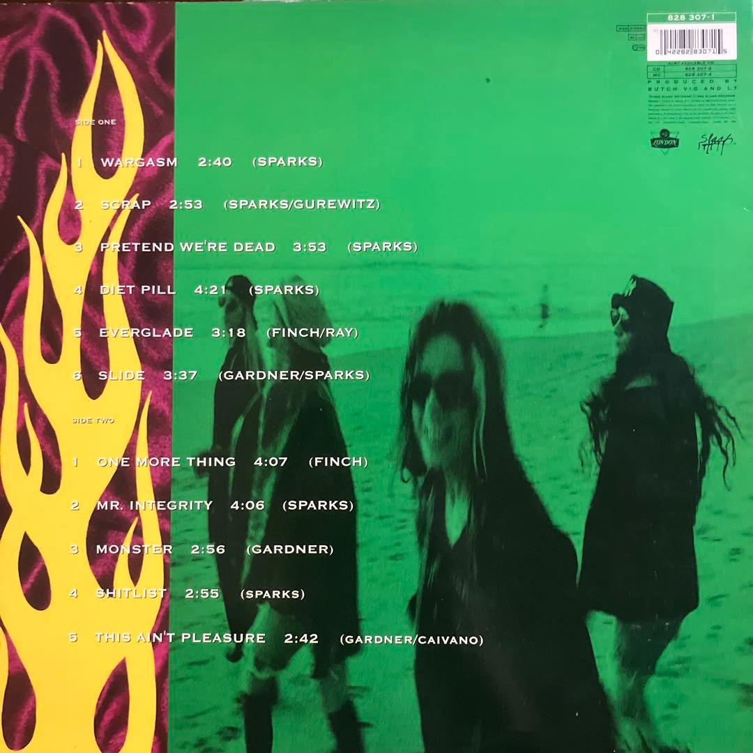 L7 Bricks Are Heavy レコード LP