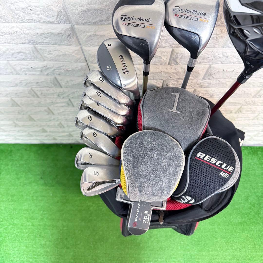 ゴルフセット　豪華　テーラーメイド　ラウンド仕様　ODYSSEY 飛距離抜群