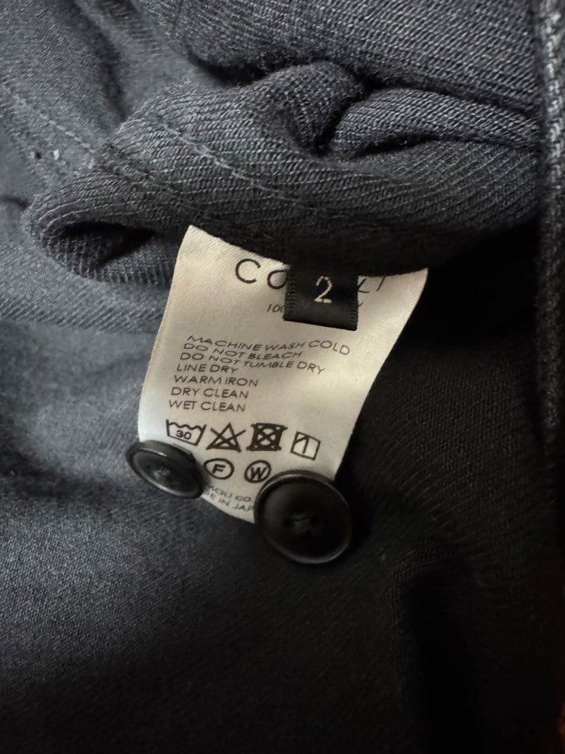 comoli デニム　オールインワン