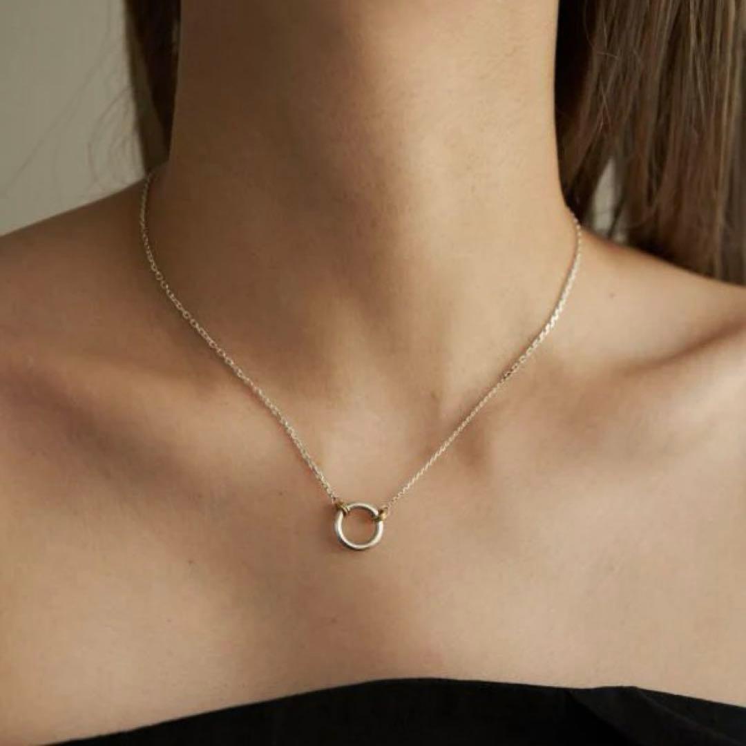 アクセサリー loro (loop necklace 01) mix 40cm