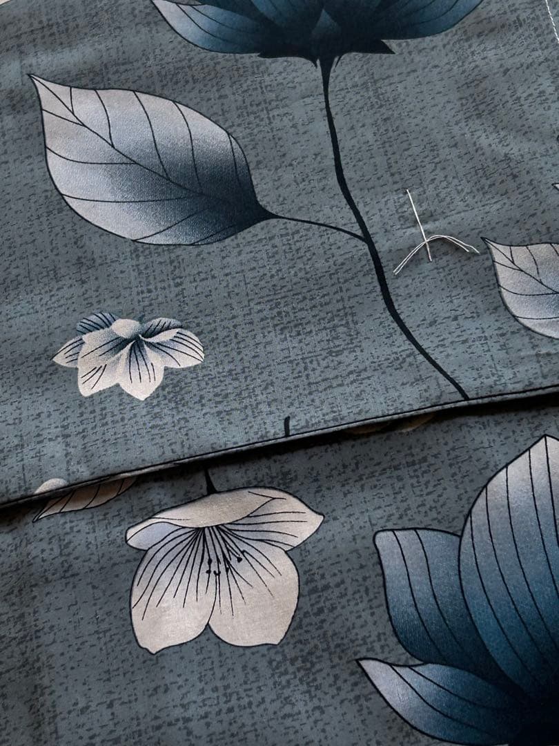 新品 未使用⭐︎大人の浴衣と半幅帯のセット⭐︎最新の紋様⭐︎爽やかなモダンなお色