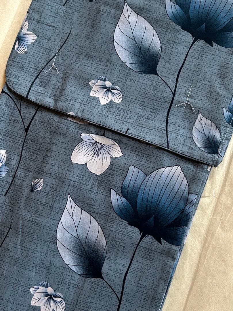 新品 未使用⭐︎大人の浴衣と半幅帯のセット⭐︎最新の紋様⭐︎爽やかなモダンなお色