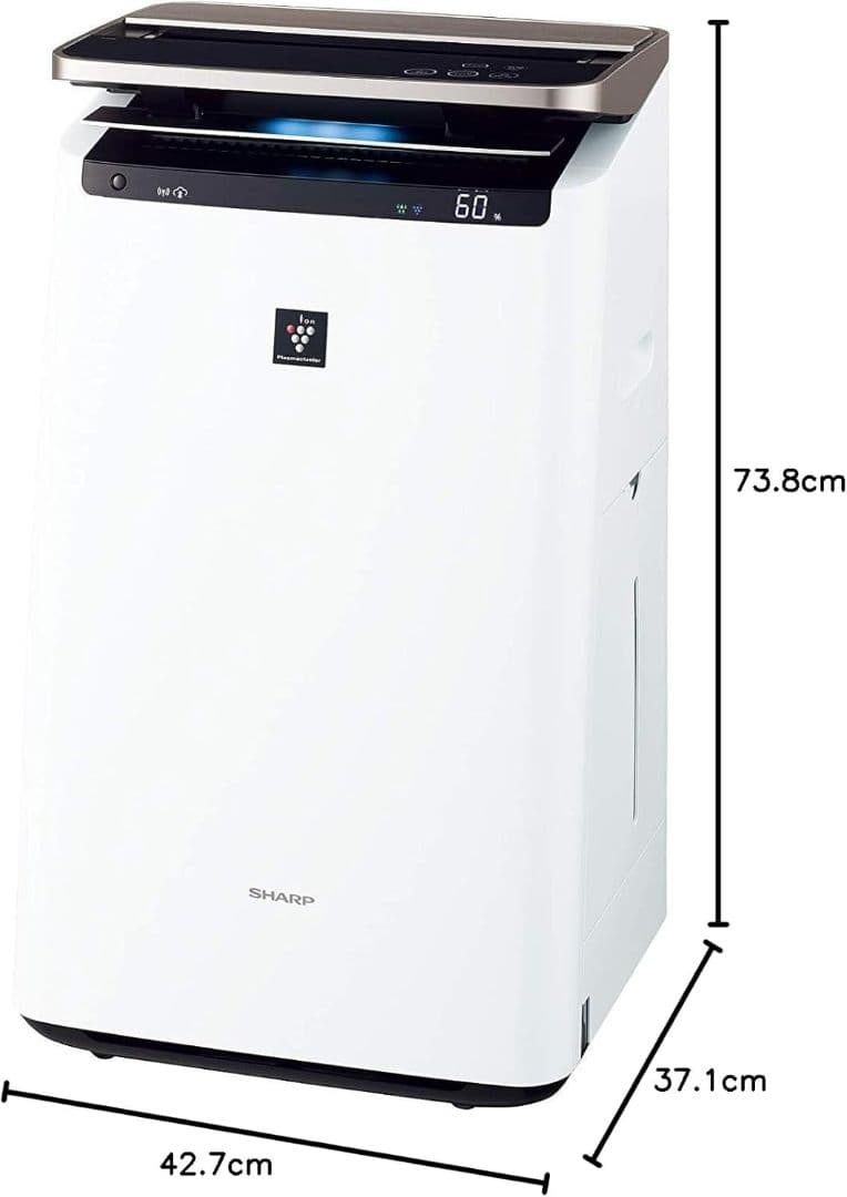 【最終値下】SHARP シャープ 加湿空気清浄機 KI-JP100-W 加湿器