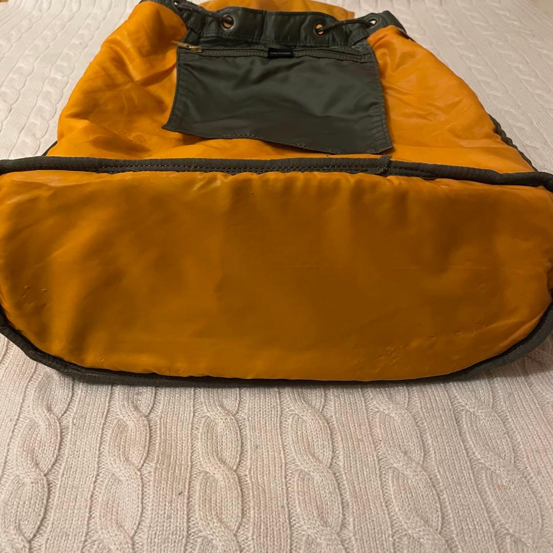 【極美品✨】ポーター タンカー 巾着 リュック バッグパック セージグリーン