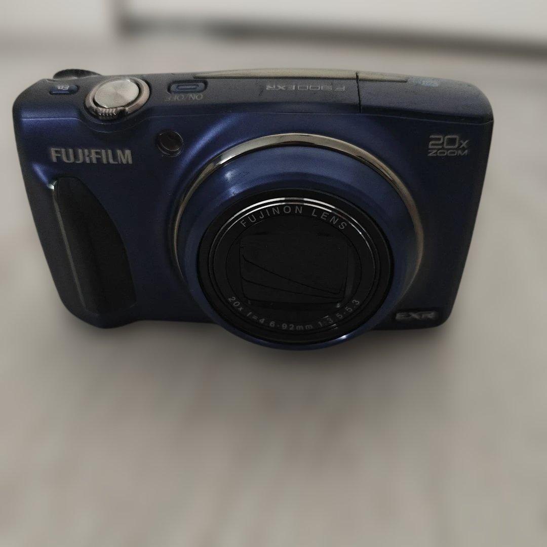 完動品 FUJIFILM 20倍望遠 FinePix F900EXR ネイビー