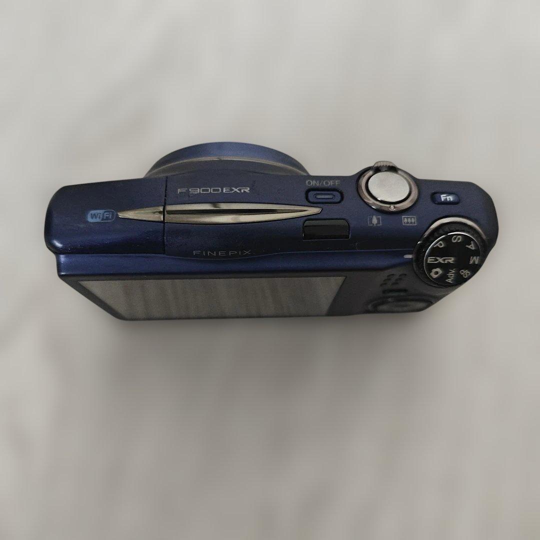 完動品 FUJIFILM 20倍望遠 FinePix F900EXR ネイビー
