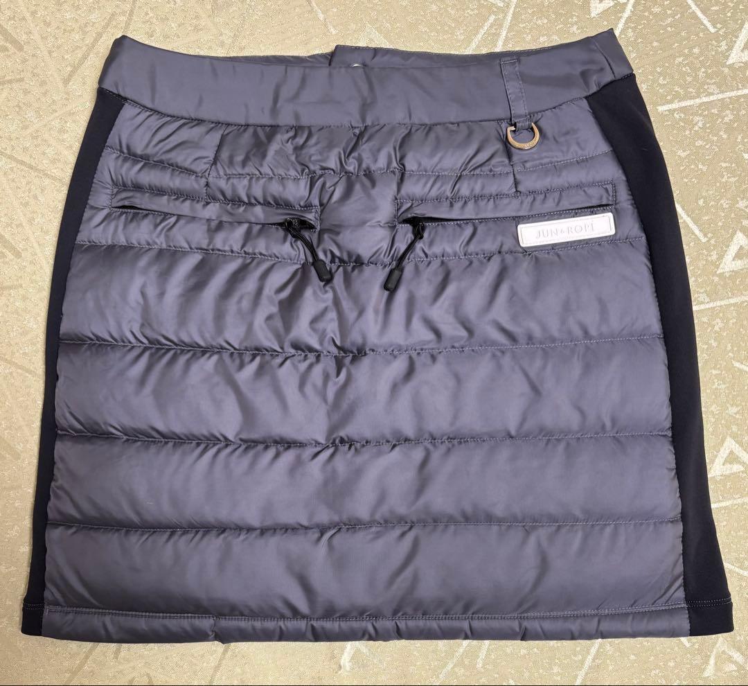 美品　ジュンロペ　蓄熱裏地付きゴルフダウンスカート