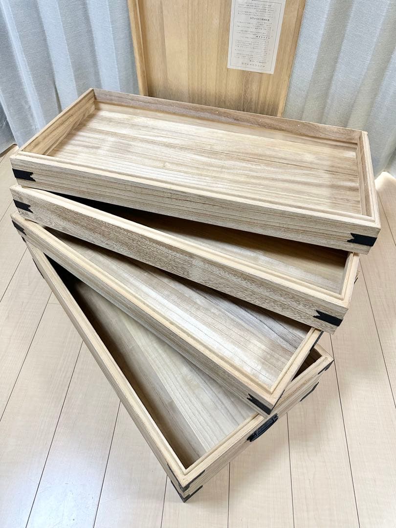 桐 衣装ケース 4段 桐箱 桐ケース　　0782