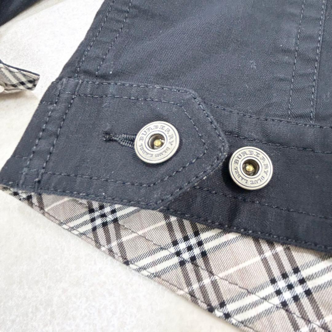 ジャケット・アウター Burberry blue label denimjacket Black