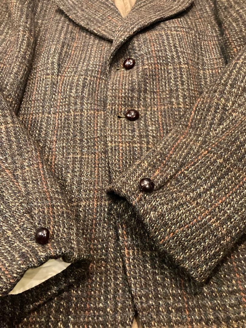 60s ハリスツイード ジャケットHarris Tweed