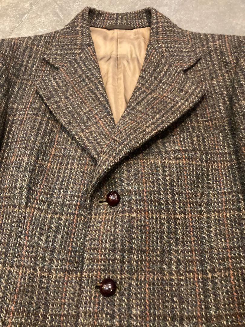 60s ハリスツイード ジャケットHarris Tweed