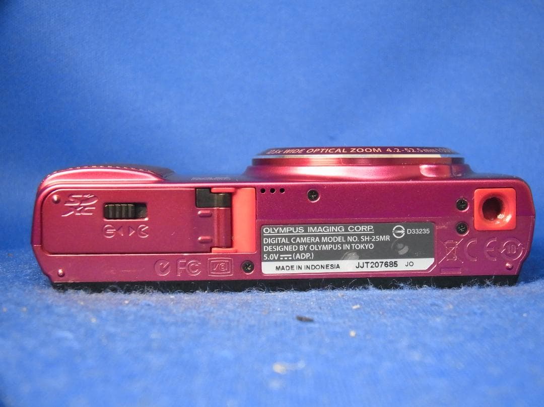 #3436 OLYMPUS SH-25MR 新品バッテリー 充電ケーブル・SD