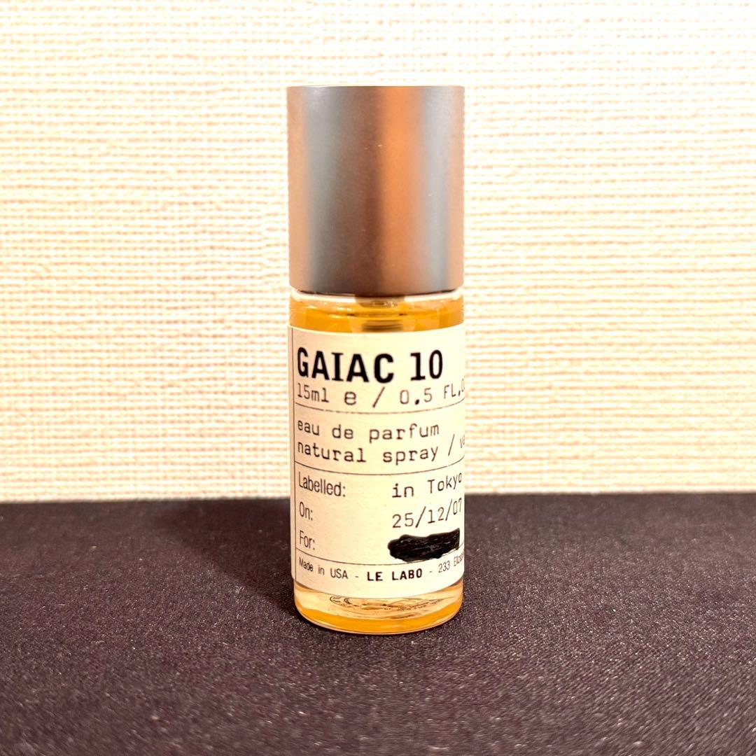 【国内正規品】LE LABO 香水　オードパルファム　GAIAC 10