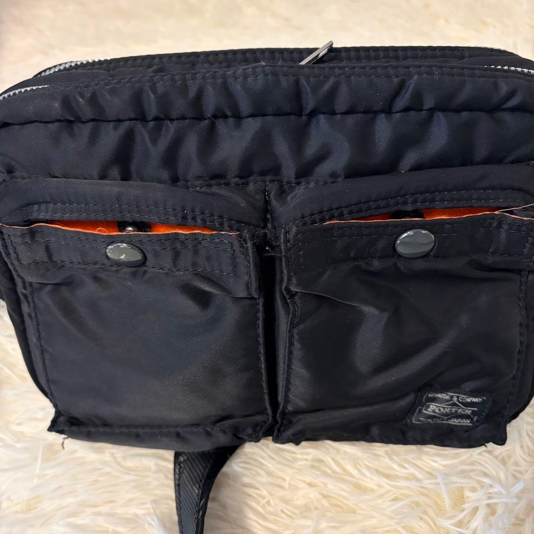 【大人気】PORTER ポーター　タンカー　ショルダーバッグ ブラック