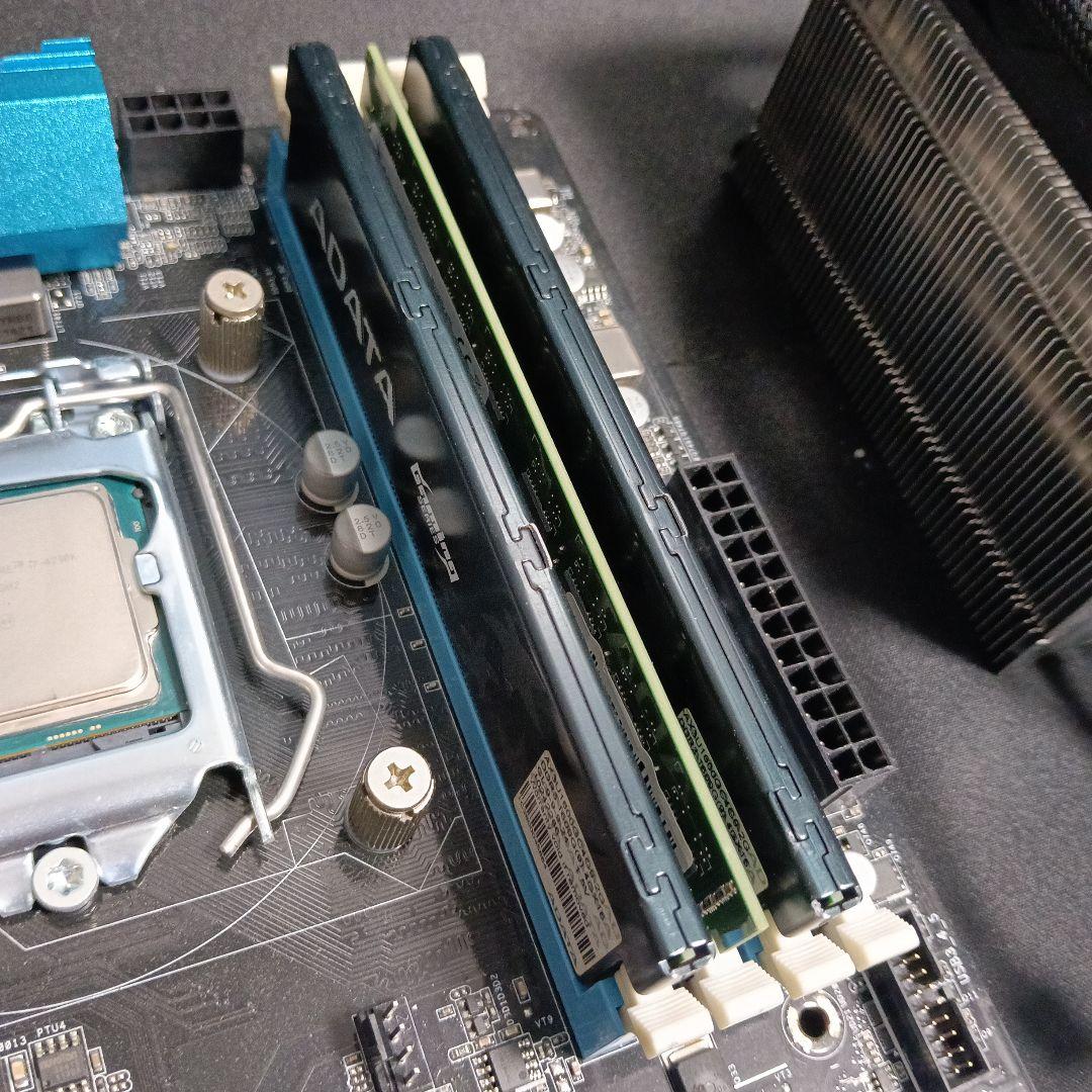 i7 4790k ASRock Z97 16GBメモリ　CPUクーラー　セット