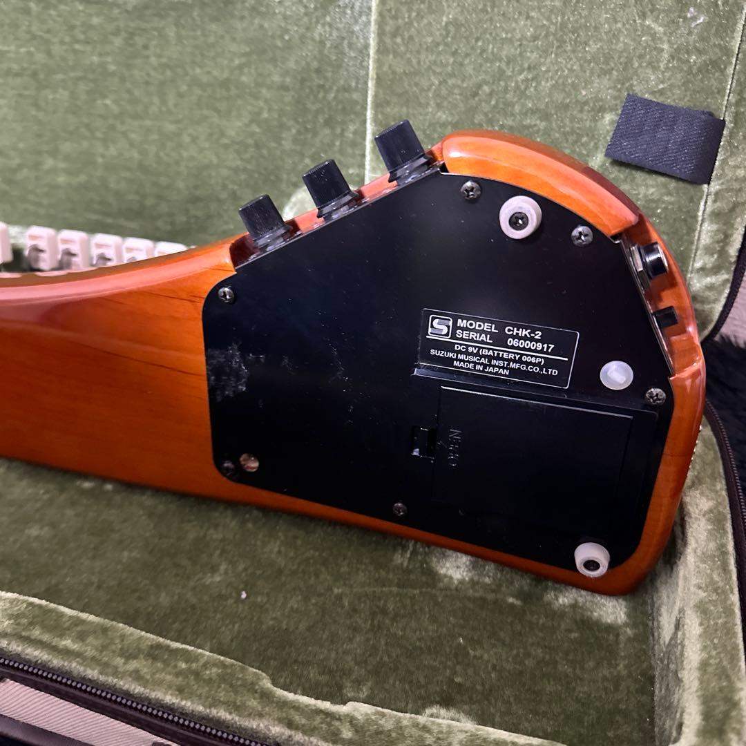 SUZUKI CHK-2 こはく II エレキ大正琴 弦楽器 ケース付属