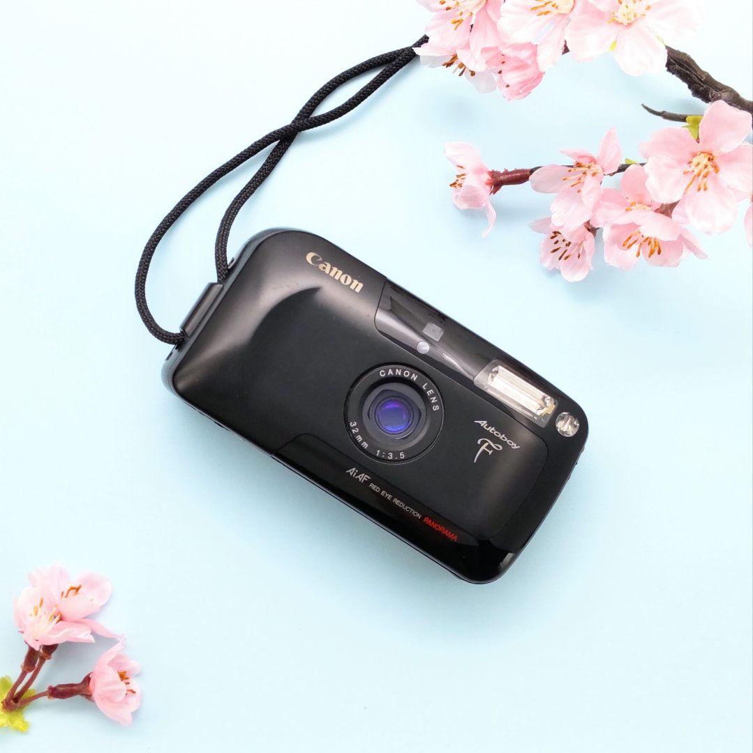完動品◆極美品【昭和レトロ◆澄んだエモい写り】希少Canon Autoboy F