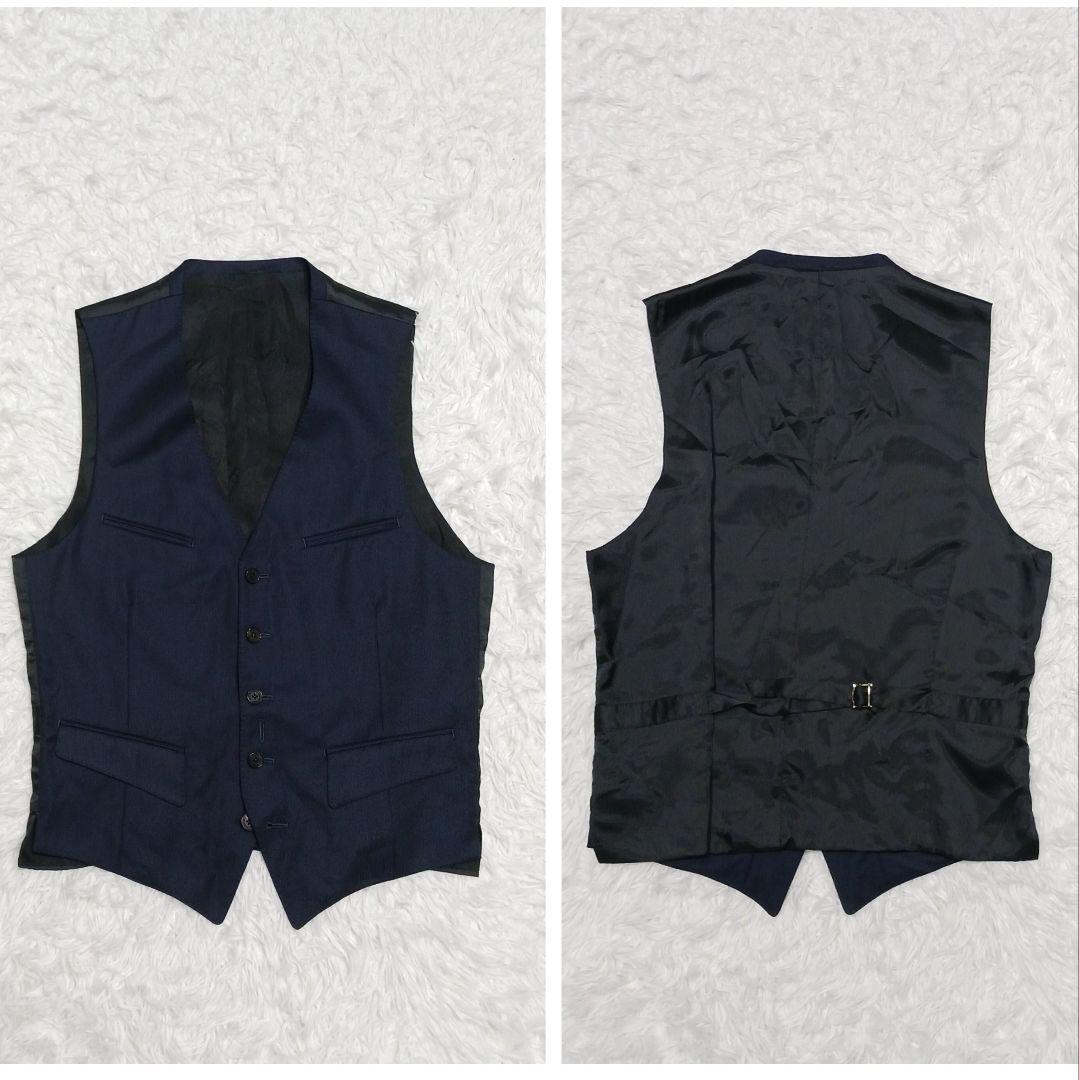 ✨極美品✨ブラックレーベル　3ピーススーツ　御幸毛織　シルクモヘア混　38R