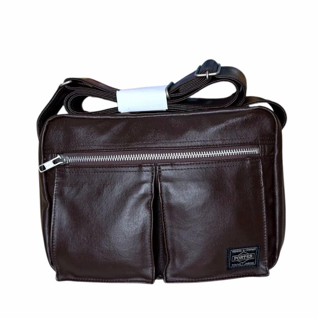 未使用級✨ポーター　フリースタイル　カメラバッグ　ショルダーバッグ　2層　S