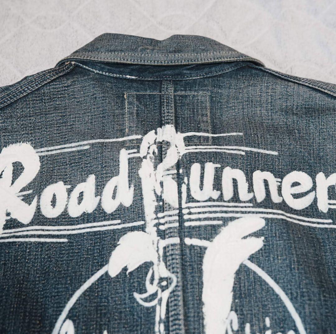 よ*ー様 【在庫処分価格】シュガーケーン ロードランナー デニムジャケット カバ