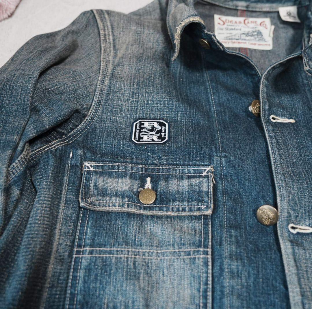 よ*ー様 【在庫処分価格】シュガーケーン ロードランナー デニムジャケット カバ