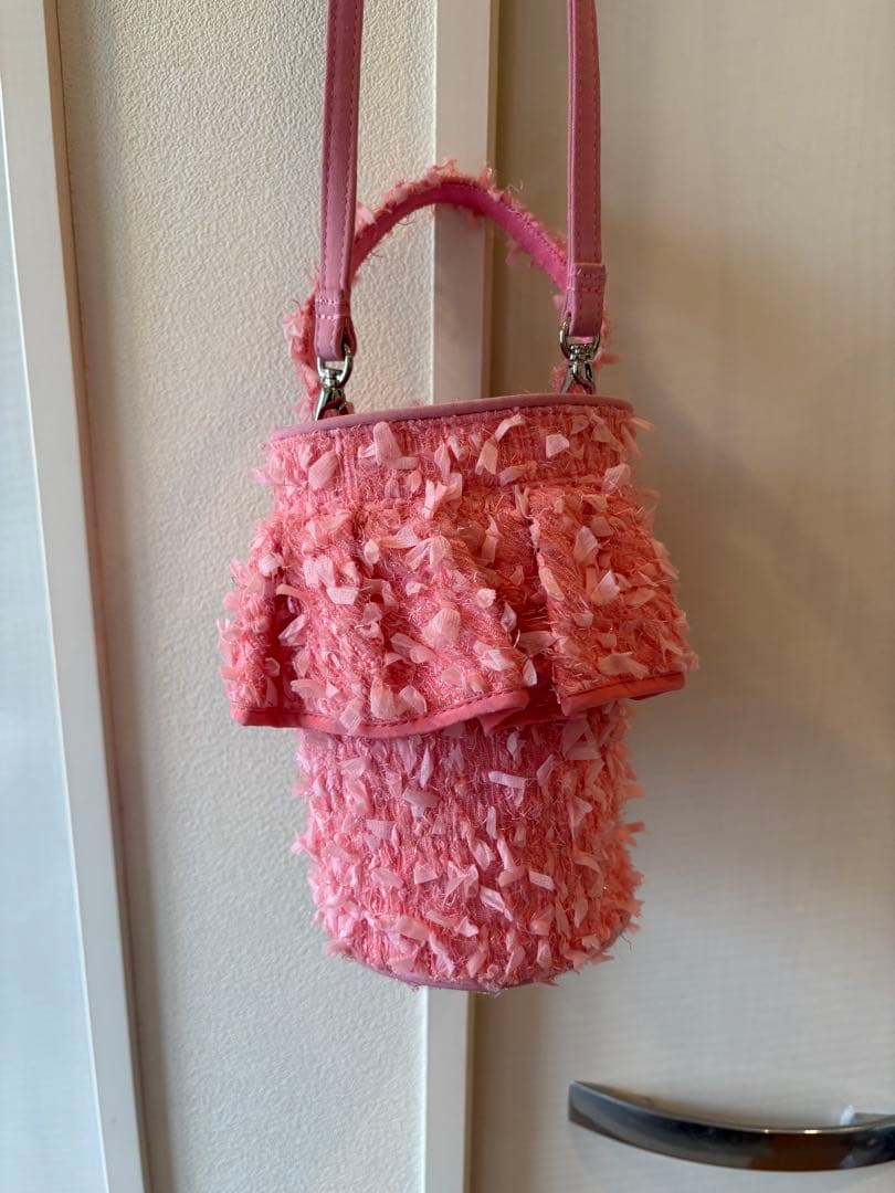 セツコサジテール　マイクロシティ ピンクリボンツイード