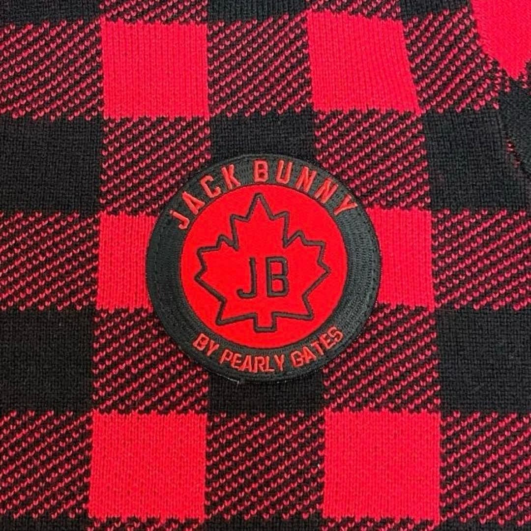 JACK BUNNY!!人気カラー チェック柄 ニット セットアップ M