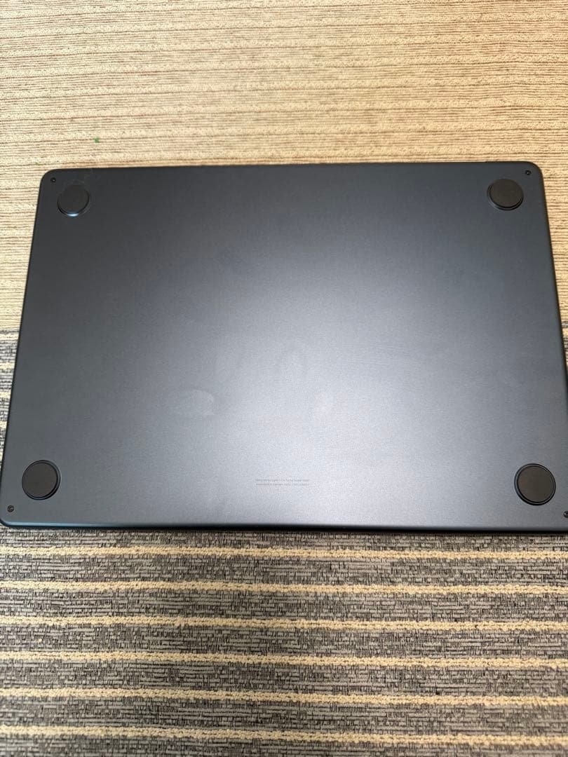 MacBook Air M2 スペースブラック　256gb メモリ8g美品