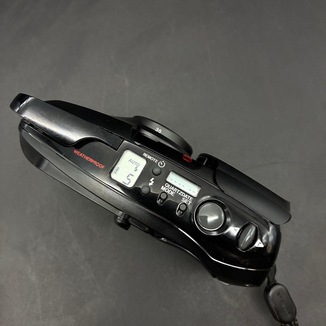 OLYMPUS μ zoom PANORAMA フィルムカメラ　説明書付き