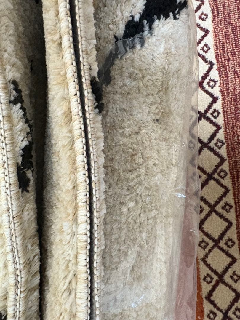 ウイルス・アレル物質低減で肌に優しい洗えるラグ190x190