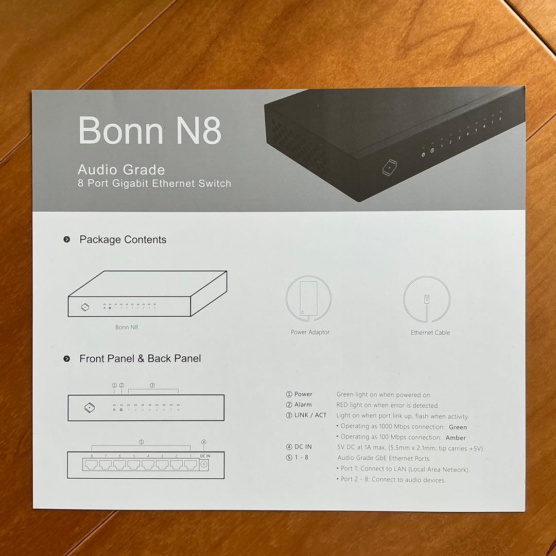 【極美品】SILENT ANGEL N8 スイッチングハブ