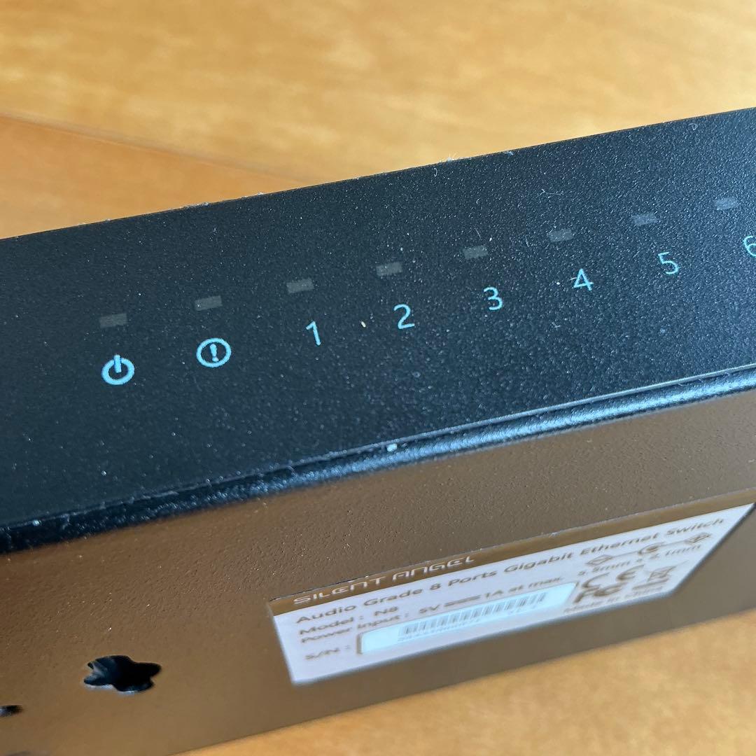 【極美品】SILENT ANGEL N8 スイッチングハブ