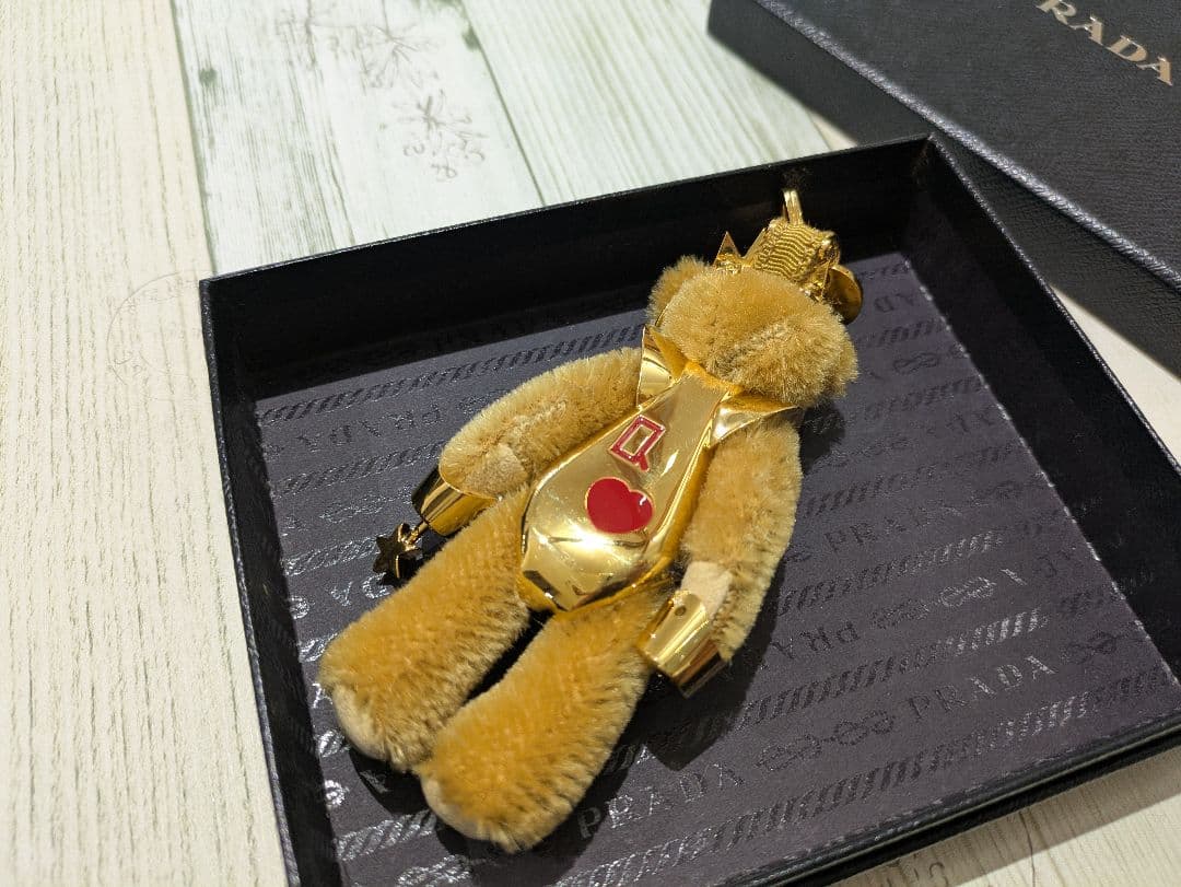 【美品】 プラダ LUCKY STAR Teddy くま バッグチャーム　箱付