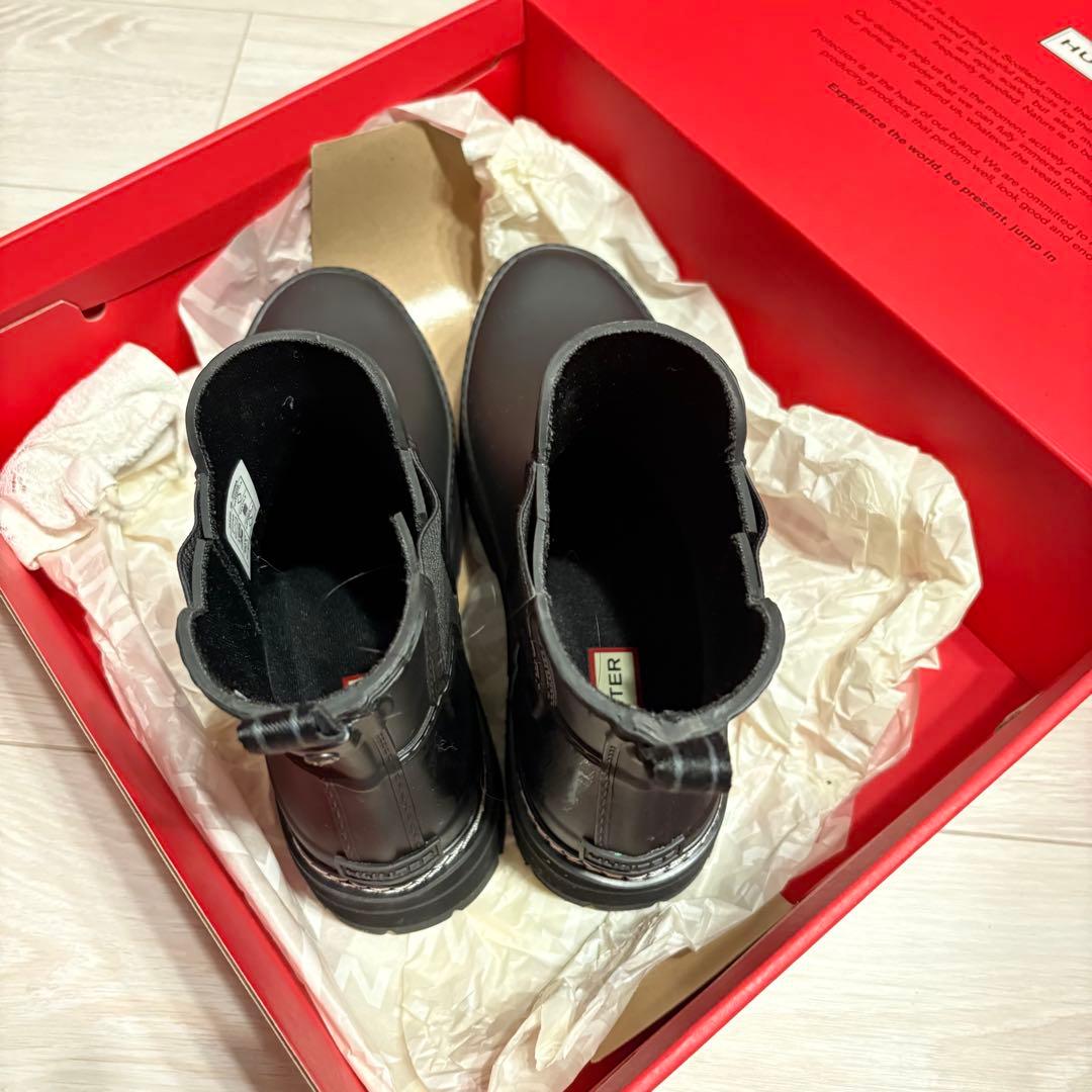 HUNTER ハンター リファインド スティッチ ディテール チェルシーブーツ