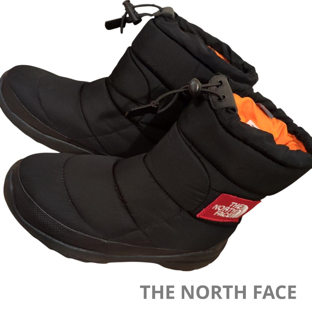 極美品THE NORTH FACE ヌプシブーティー23.0cm ブラック赤ロゴ
