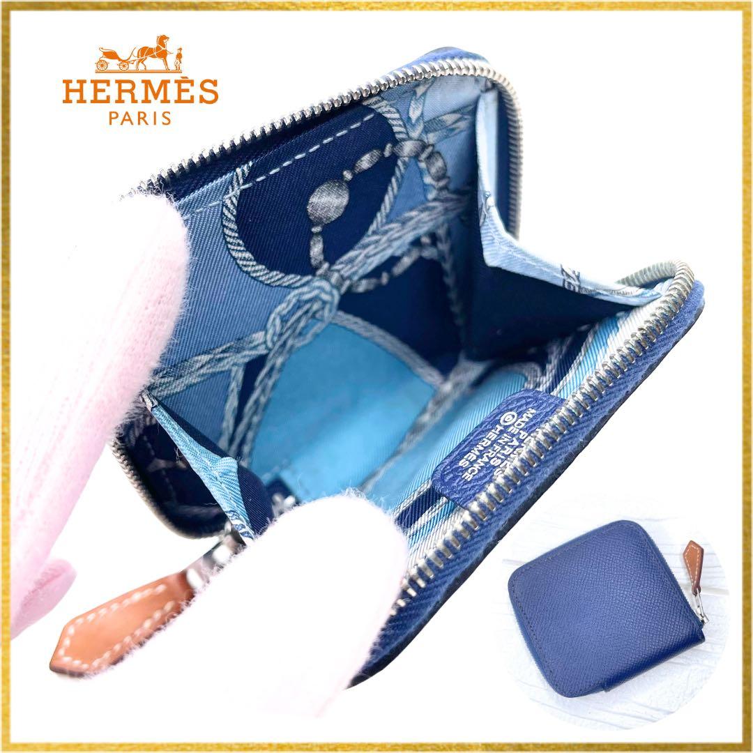 お得【未使用級】エルメス アザップ コンパクト ミニ シルクイン ケース