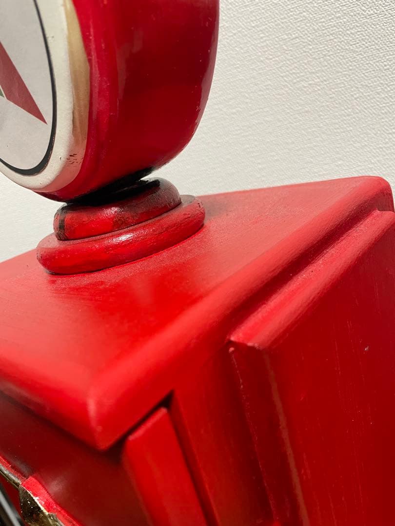 アンティークアイテムCDホルダー　ガスポンプ　TEXACO