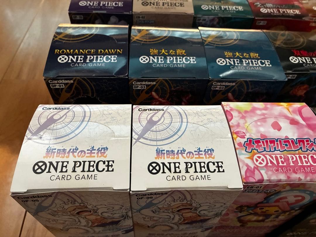 【1/5迄】16BOXまとめ売り テープ付き ワンピースカードONE PIECE
