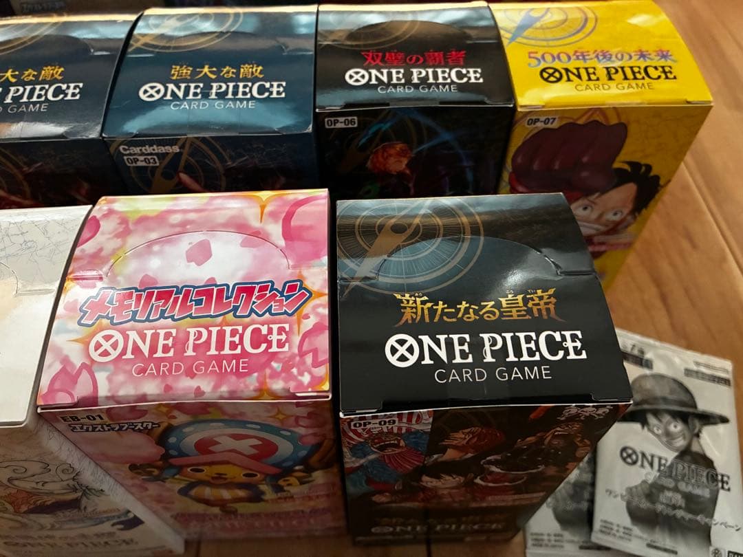 【1/5迄】16BOXまとめ売り テープ付き ワンピースカードONE PIECE