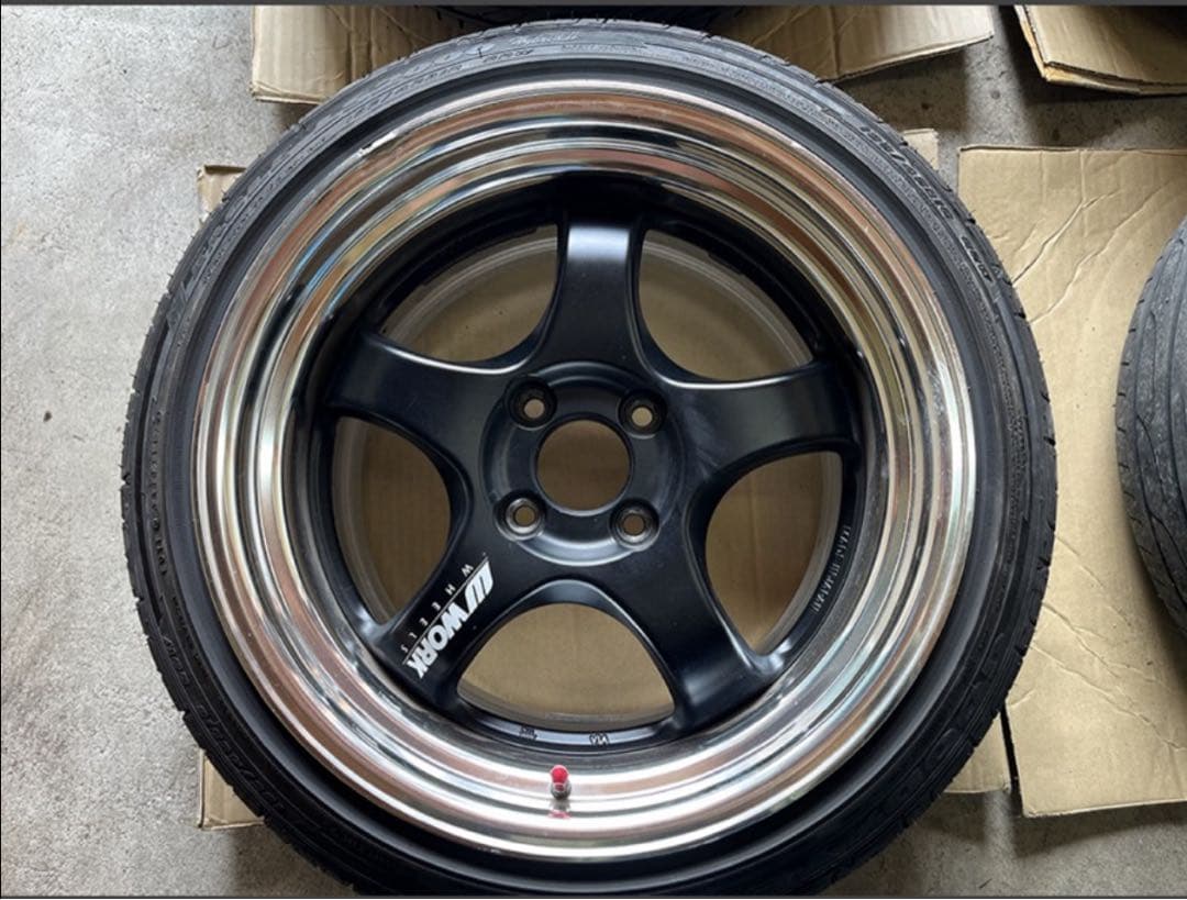 ワークマイスター　16インチ 8.0J+26 8.5J+38 100-4穴