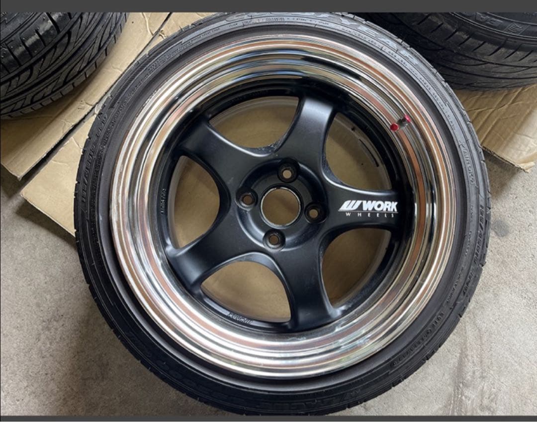 ワークマイスター　16インチ 8.0J+26 8.5J+38 100-4穴