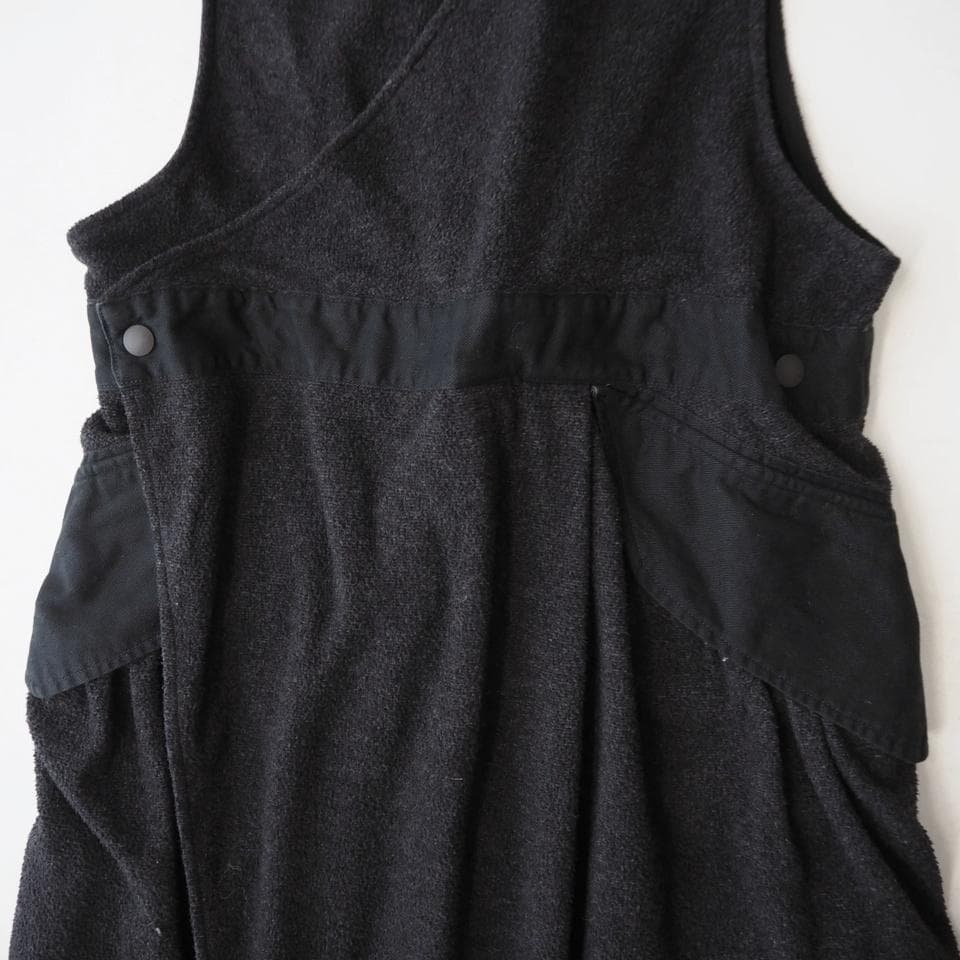 KAPITAL キャピタル ラップ ロング ワンピース 0 フリース 日本製